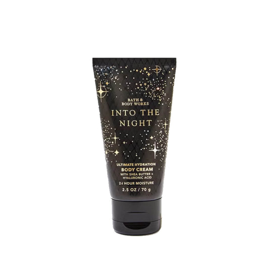 shop bath and body works body cream into the night in travel size available at heygirl.pk in Pakistan
