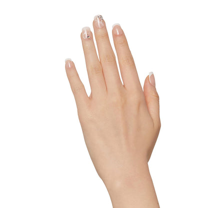 Shop artificial press-on manicure and nails in white design for your everyday or Eid wear available at Heygirl.pk for delivery in Pakistan. 