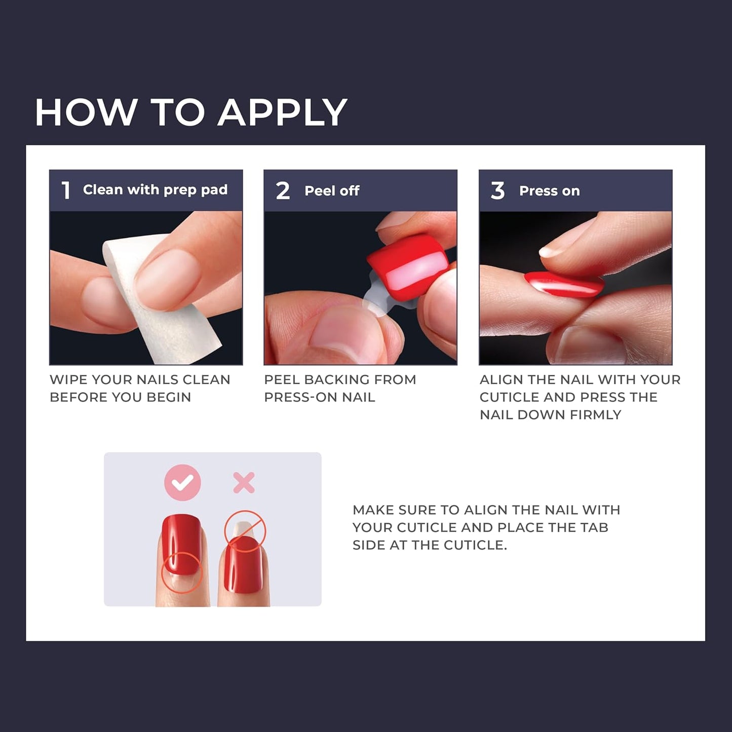 how to apply artificial press-on manicure and nails in white design for your everyday or Eid wear available at Heygirl.pk for delivery in Pakistan. 