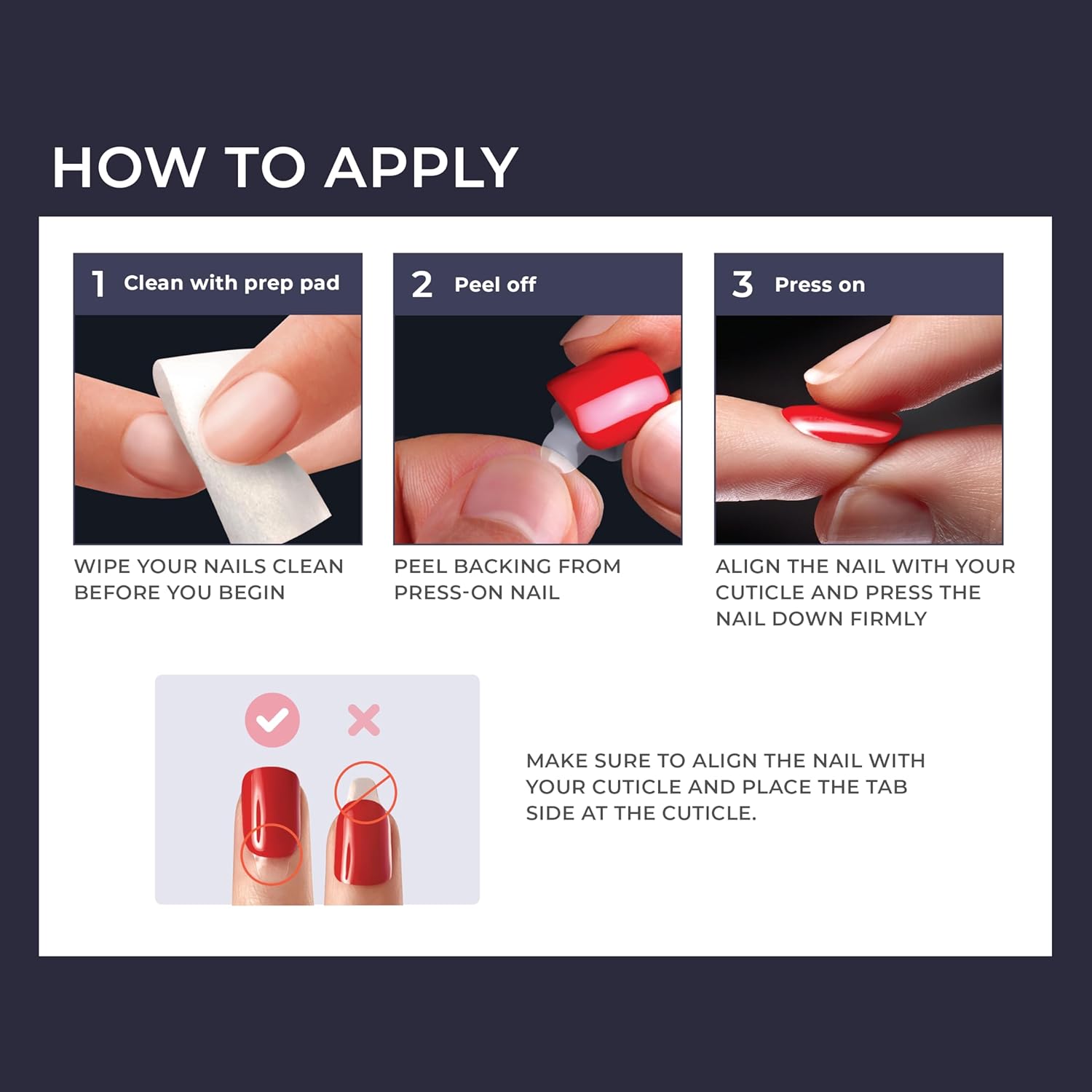 how to apply artificial press-on manicure and nails in white design for your everyday or Eid wear available at Heygirl.pk for delivery in Pakistan. 