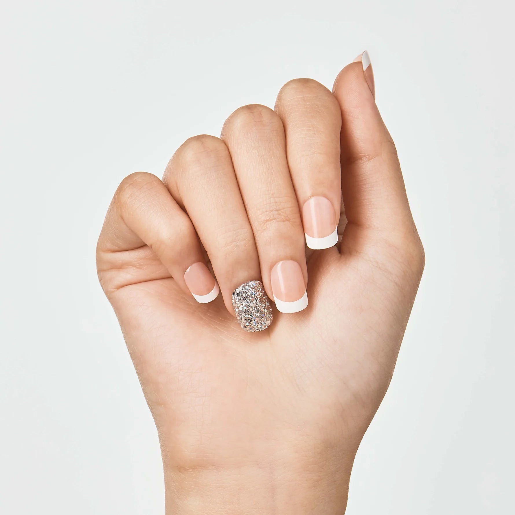 Shop artificial press-on manicure and nails in white design for your everyday or Eid wear available at Heygirl.pk for delivery in Pakistan. 