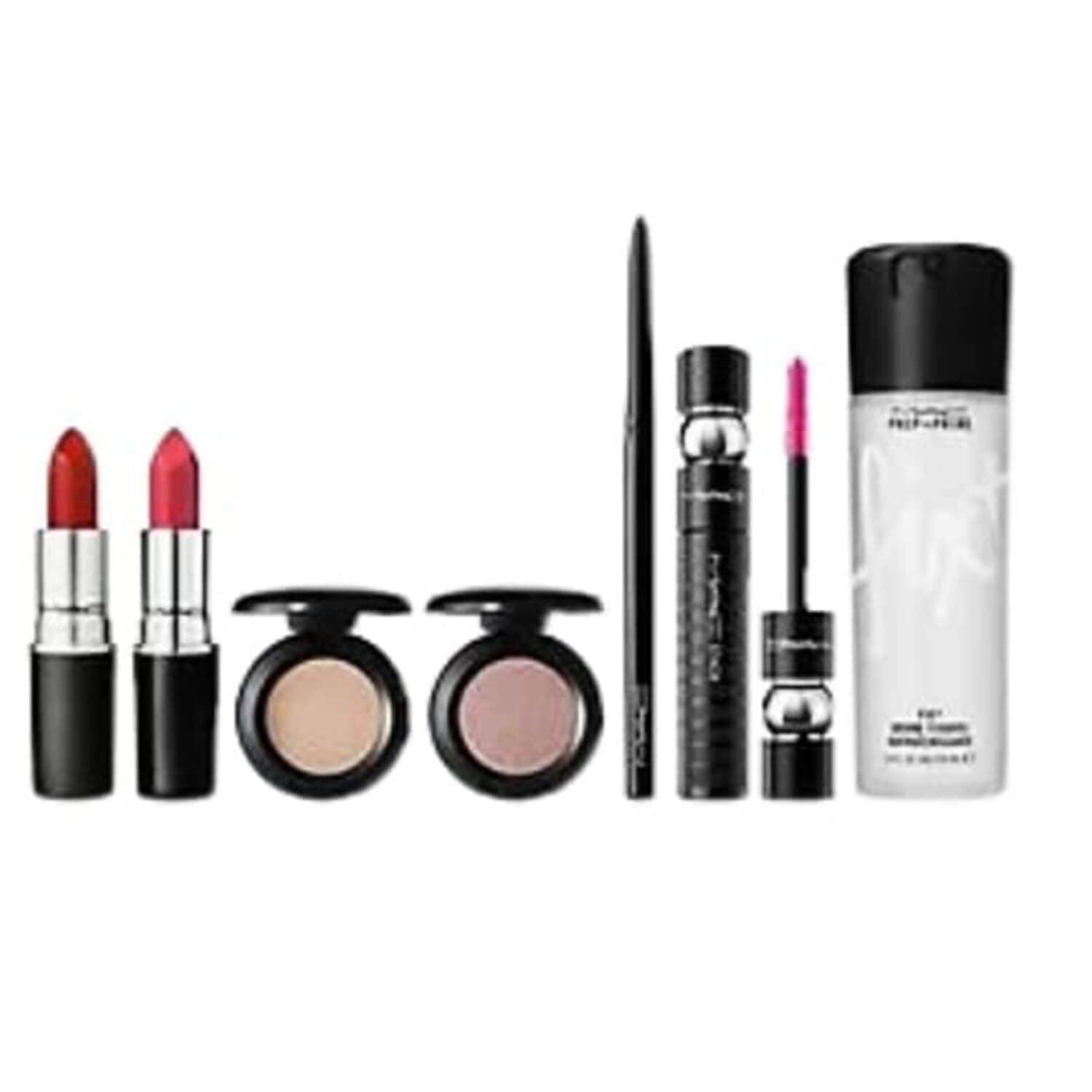 image showing products inside MAC Cosmetics Makeup Bestsellers Gift Set for her available at Heygirl.pk for delivery in Pakistan.