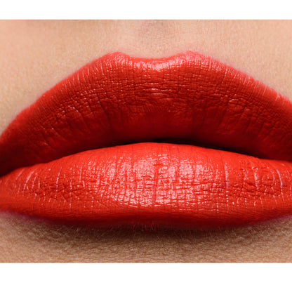 swatch of MAC Love Me Lipstick for her in Shamelessly Vain shade available at Heygirl.pk for delivery in Pakistan