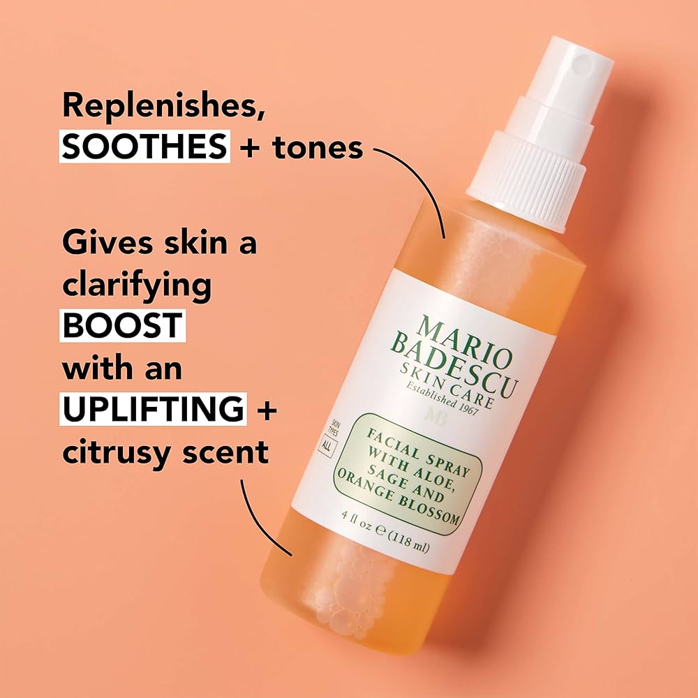 image showing benefit of using Mario Badescu facial spray in Pakistan
