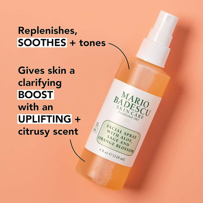 image showing benefit of using Mario Badescu facial spray in Pakistan