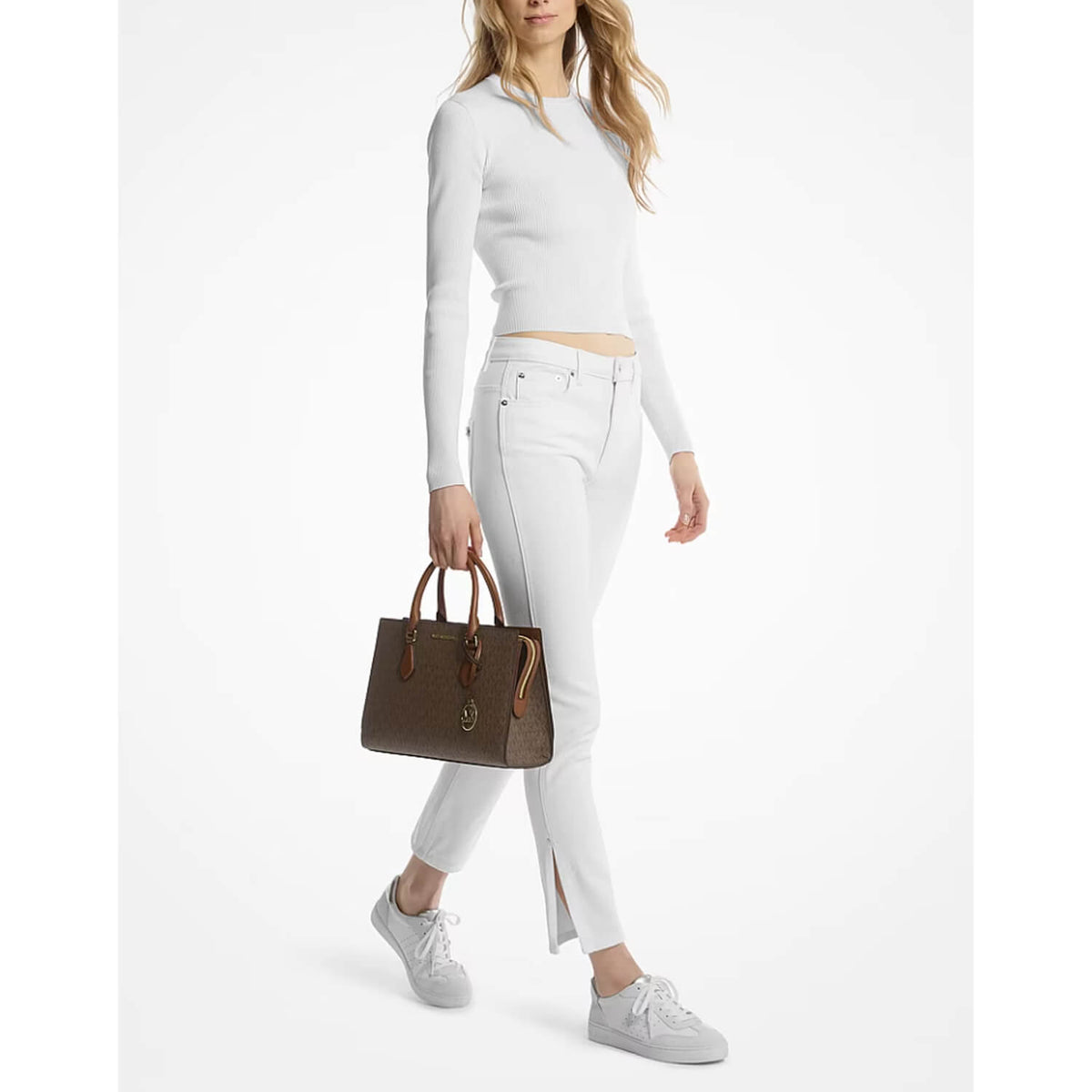 Michael Kors Small Signature Logo Satchel