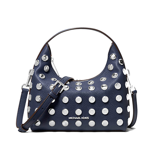 Shop 100% original Michael Kors navy colored leather bag for her available at Heygirl.pk for delivery in Pakistan