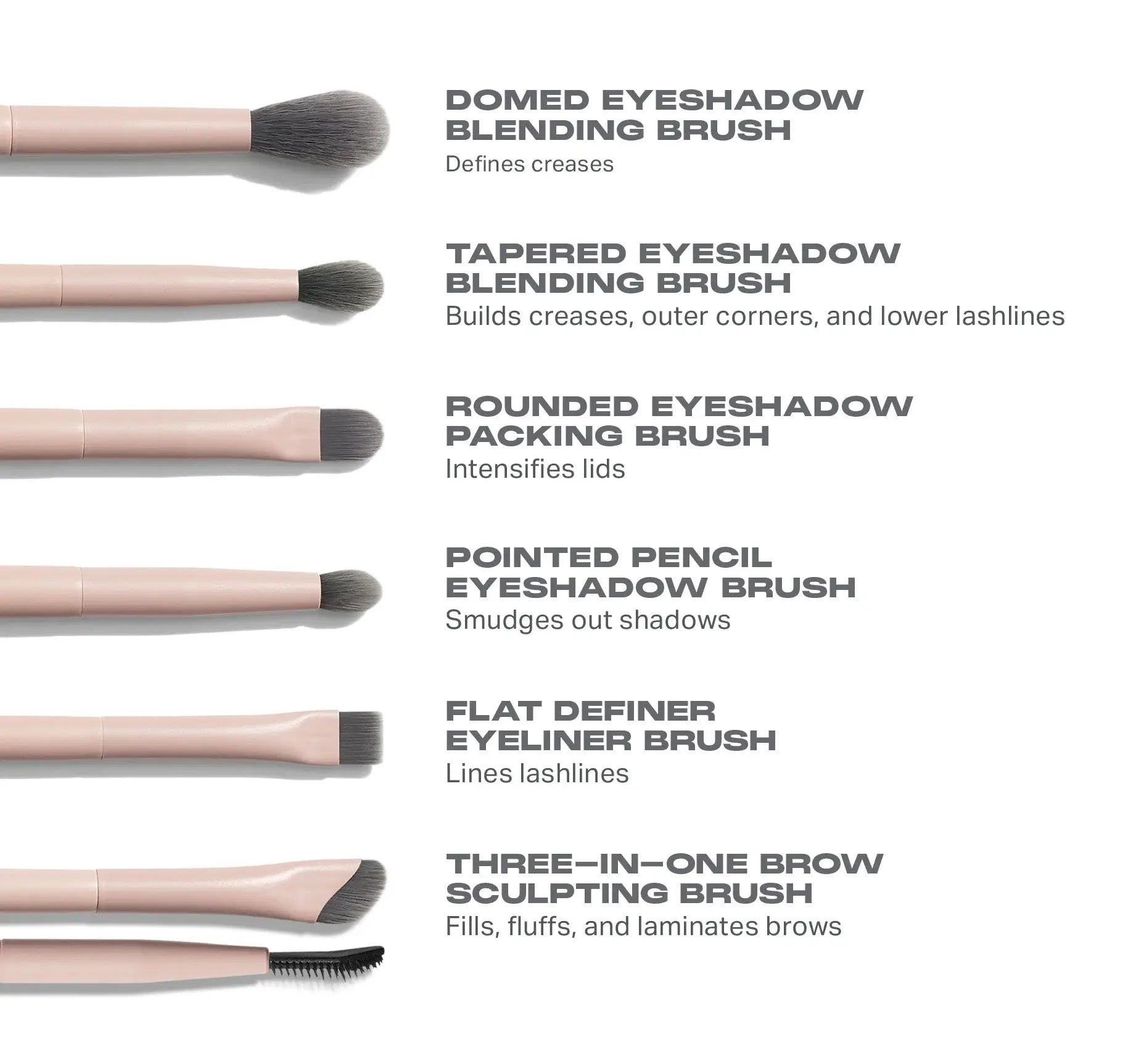 Morphe Eye Makeup Brush Set with description for her available at Heygirl.pk for delivery in Pakistan. 