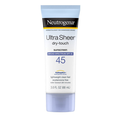 neutrogena ulta sheer spf 45 sunscreen available at heygirl.pk for delivery in Pakistan