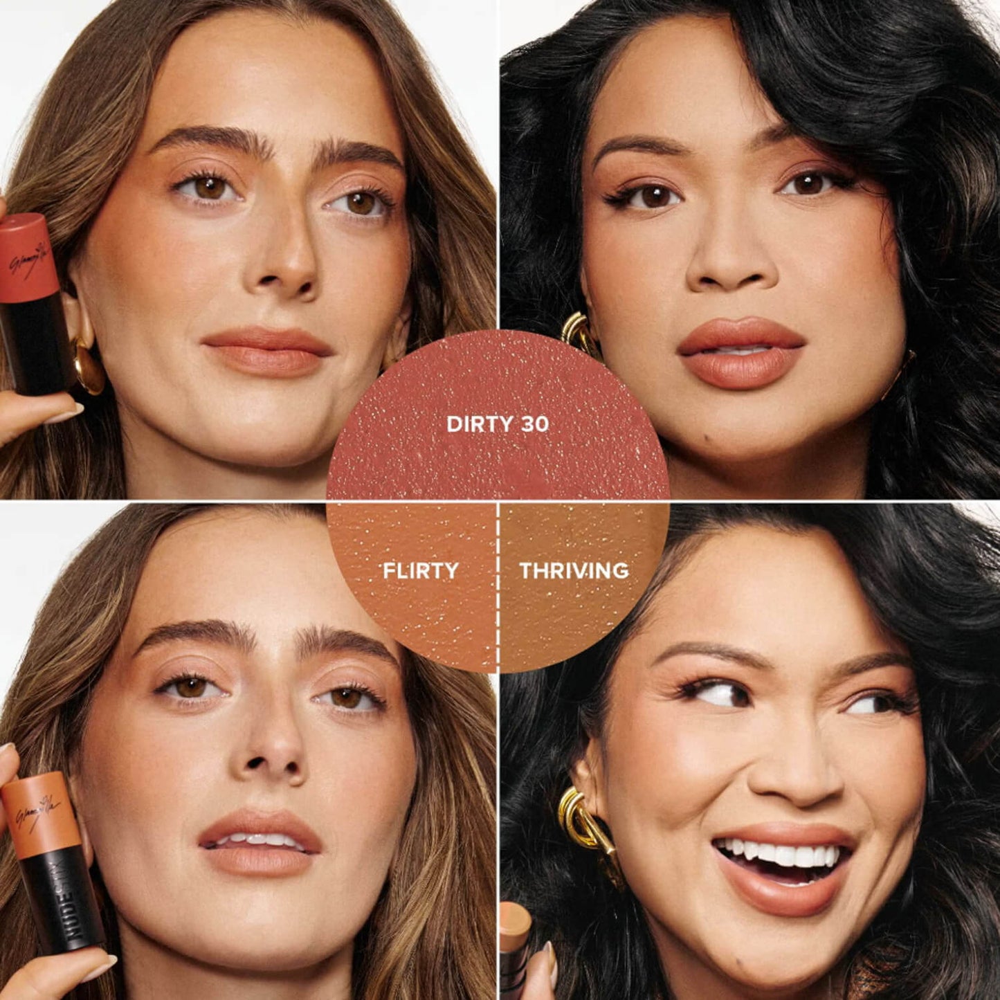 swatch image of limited edition Nudestix best-selling blush gift set for HER available at Heygirl.pk for delivery in Pakistan. 