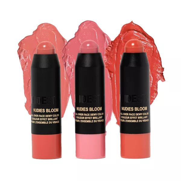 swatch image of Nudestix Pretty Blush kit for her available at Heygirl.pk for delivery in Pakistan.
