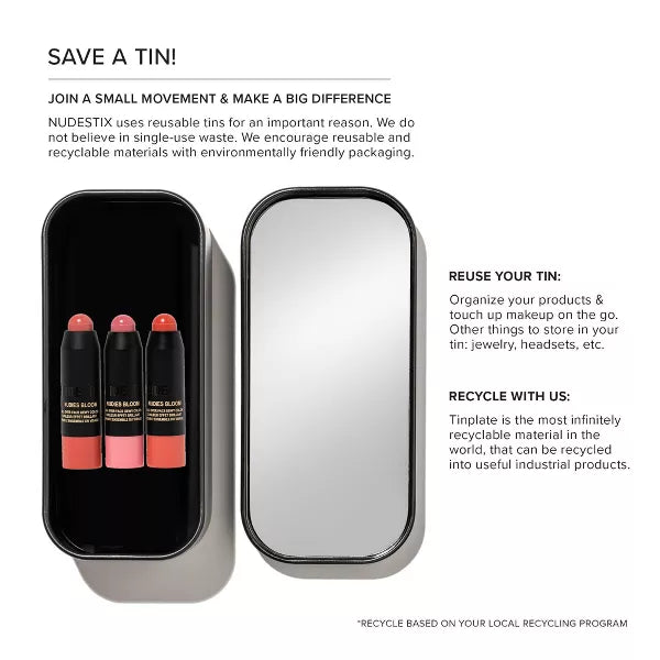 image showing packaging of Nudestix Pretty Blush kit for her available at Heygirl.pk for delivery in Pakistan.