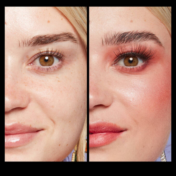 swatch image of NYX's volumizing false reusable eyelashes for your everyday wear in flutter shade available at Heygirl.pk for delivery in Pakistan