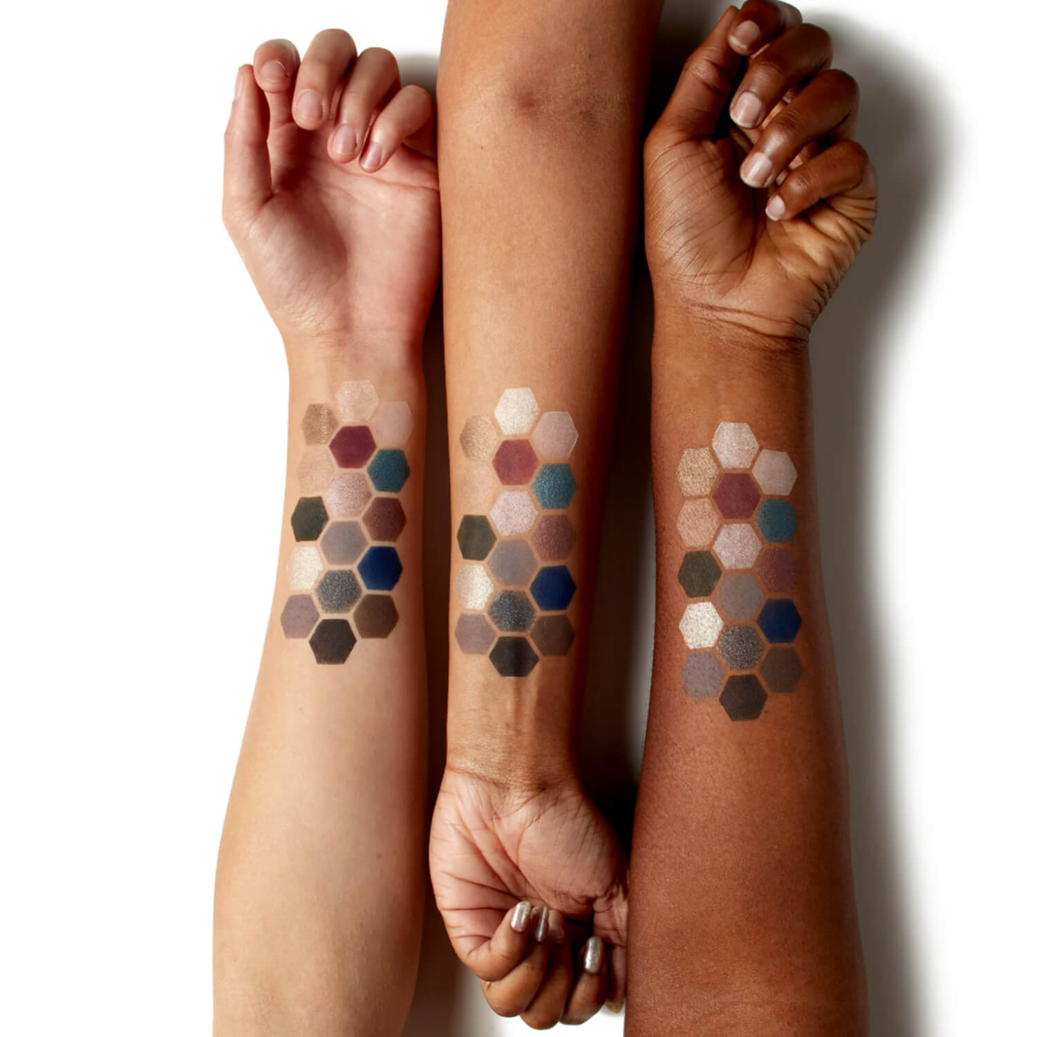 swatch image of NYX Ultimate Eyeshadow Palette for her available at Heygirl.pk for delivery in Karachi, Lahore, Islamabad across Pakistan.