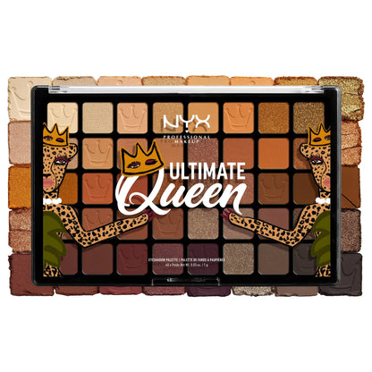 Shop NYX Ultimate Queen Eyeshadow Palette in matte and metallic eyeshadows for her available at Heygirl.pk for delivery in Karachi, Lahore, Islamabad across Pakistan.