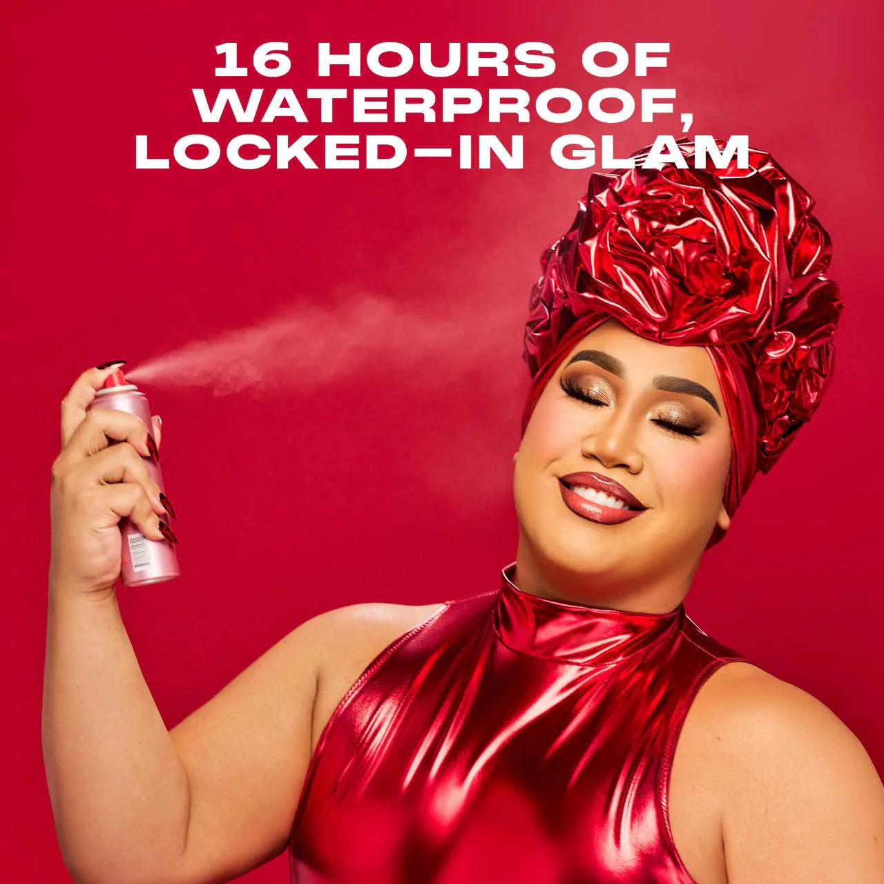 beautiful girl using one size makeup setting spray available at Heygirl.pk in Pakistan