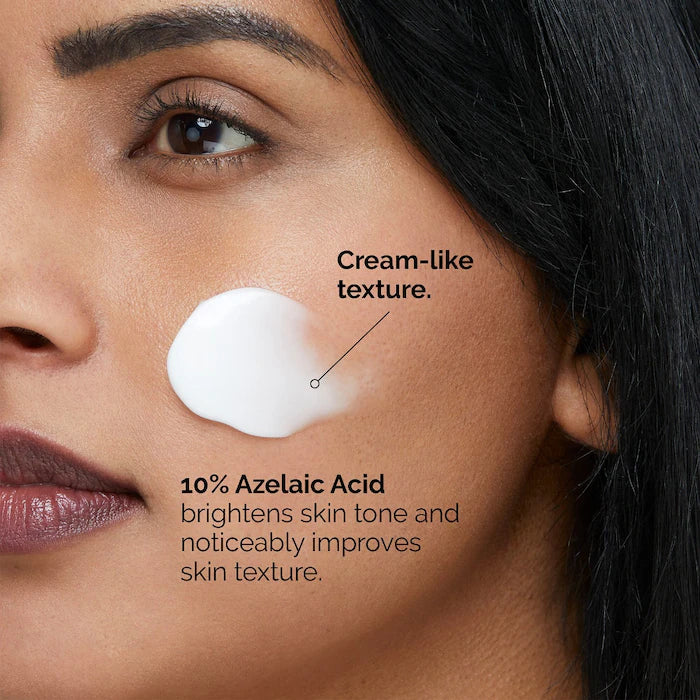 image showing benefits of using ordinary azelaic acid serum available at Heygirl.pk for delivery in Pakistan