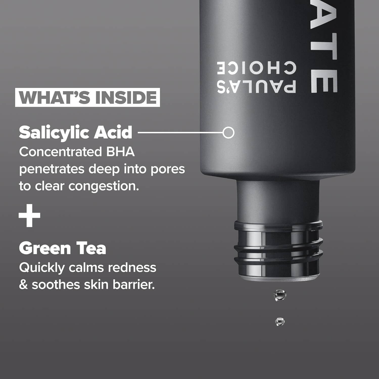 image showing benefits of using Paula's Choice 2% BHA Liquid Exfoliant for enlarged pores and uneven skin tone available for delivery in Karachi, Lahore, Islamabad across Pakistan