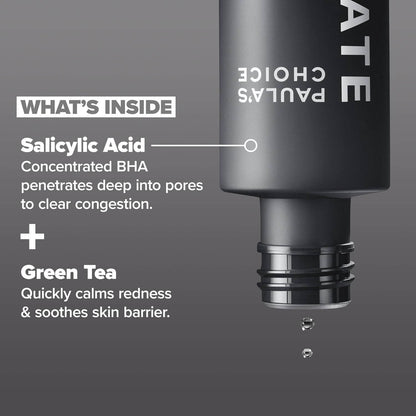 image showing benefits of using Paula's Choice 2% BHA Liquid Exfoliant for enlarged pores and uneven skin tone available for delivery in Karachi, Lahore, Islamabad across Pakistan