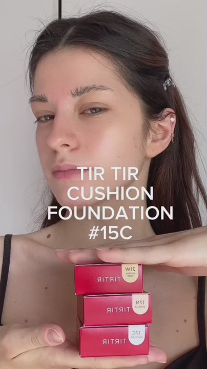 video showing girl using trending korean tir tir makeup foundation for her available at Heygirl.pk for delivery in Pakistan