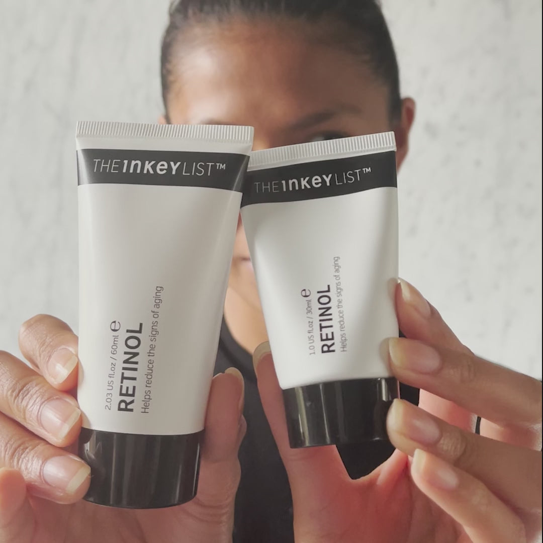 video showing how to use Inkey retinol serum available at Heygirl.pk for delivery in Pakistan