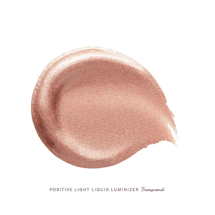 image showing swatch of Rare beauty liquid luminizer in transcend shade available at Heygirl.pk for delivery in Pakistan
