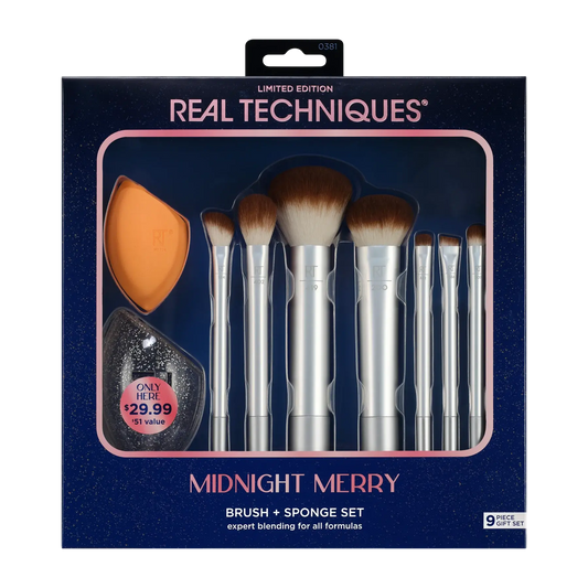 Real Techniques Makeup Brush & Sponge Gift Set