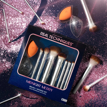 Real Techniques Makeup Brush & Sponge Gift Set