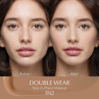 swatch image of estee lauder double wear foundation available at Heygirl.pk for delivery in Pakistan