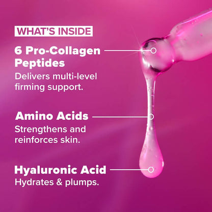 image showing benefits of using Paula's Choice Pro Collagen Multi-Peptide Booster for fine lines and wrinkles available at Heygirl.pk for delivery in Pakistan