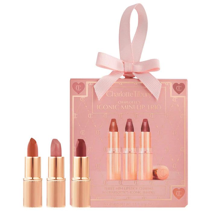 Shop Charlotte Tilbury Iconic Mini Lip Trio for her available at Heygirl.pk for delivery in Pakistan