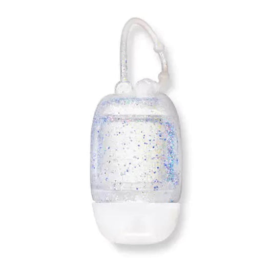 Shop 100% original Bath & Body Works travel size sanitizer holder in glitter pearl color at Heygirl.pk for delivery in Pakistan.