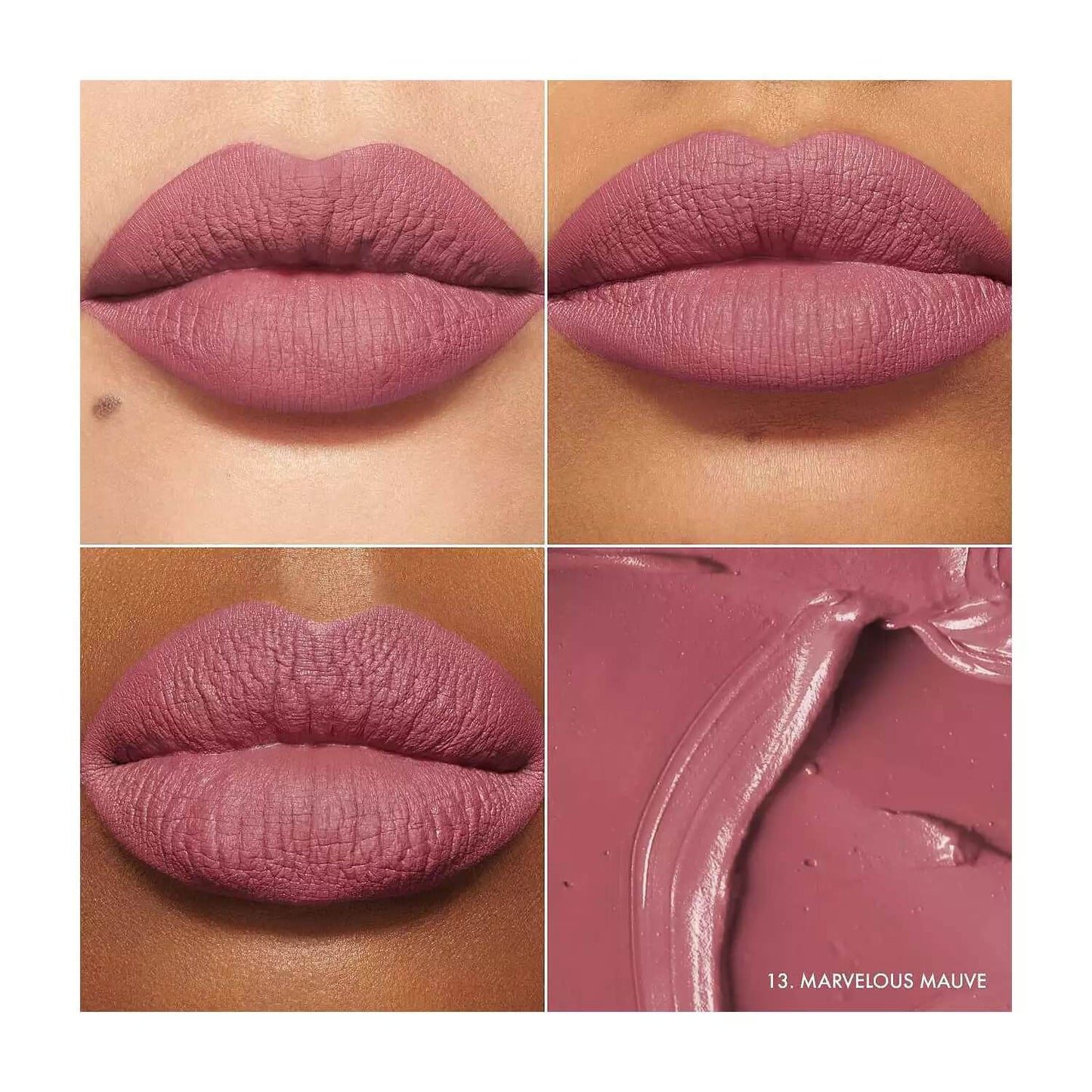 image showing swatch of sephora cream lipstick marvelous mauve available at Heygirl.pk for delivery in Pakistan