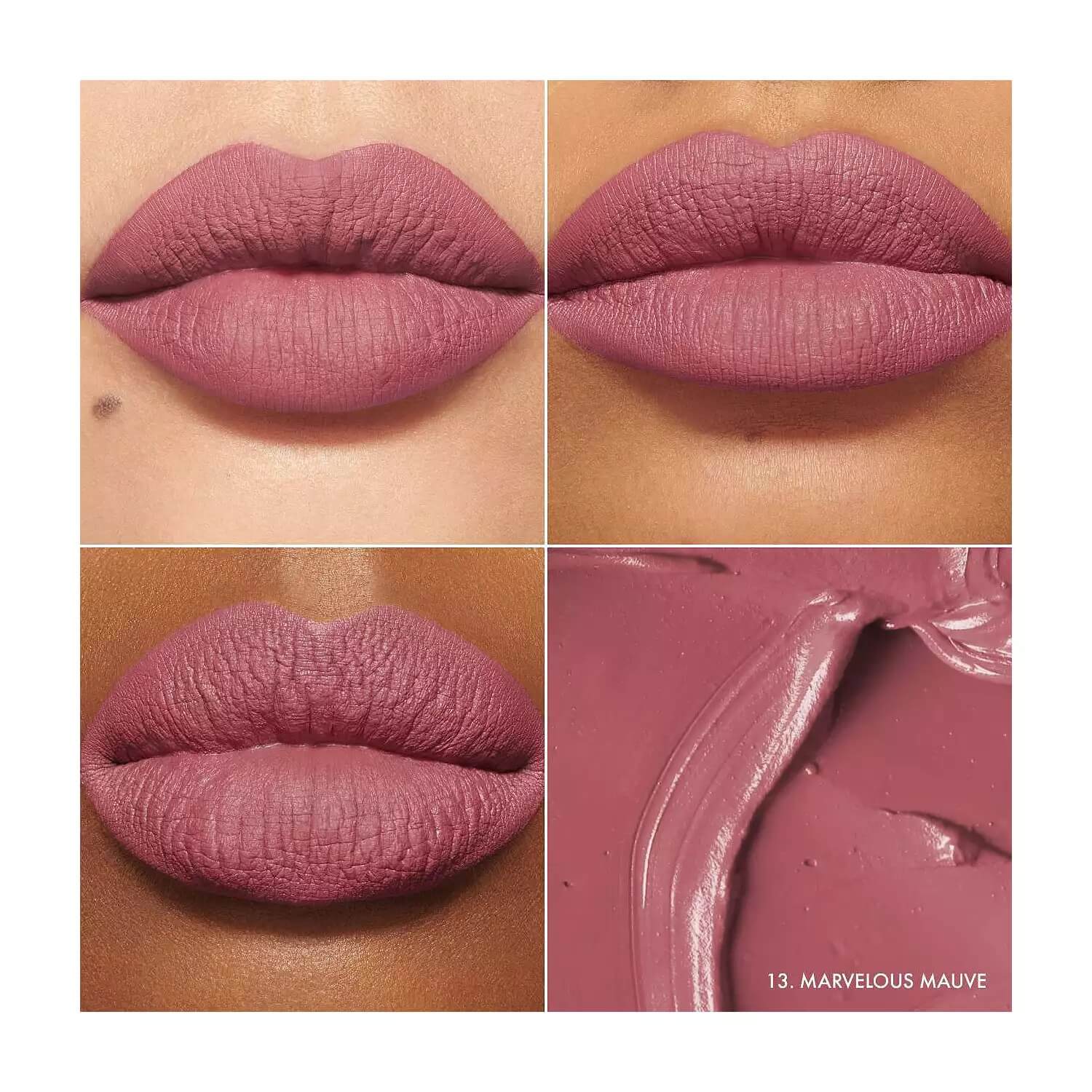 image showing swatch of sephora cream lipstick marvelous mauve available at Heygirl.pk for delivery in Pakistan