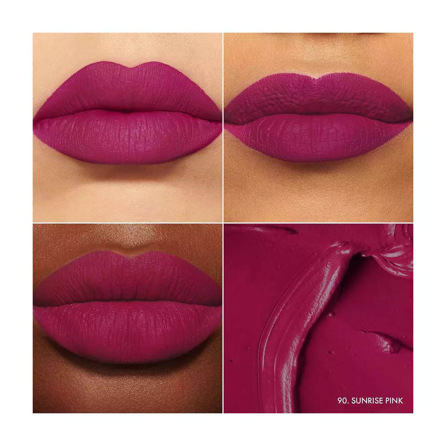 image showing swatch of sephora cream lipstick sunrise pink available at Heygirl.pk for delivery in Pakistan