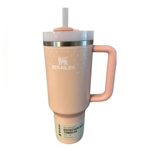 Stanley Quencher H2.0 Tumbler 40oz, Pink Sand
