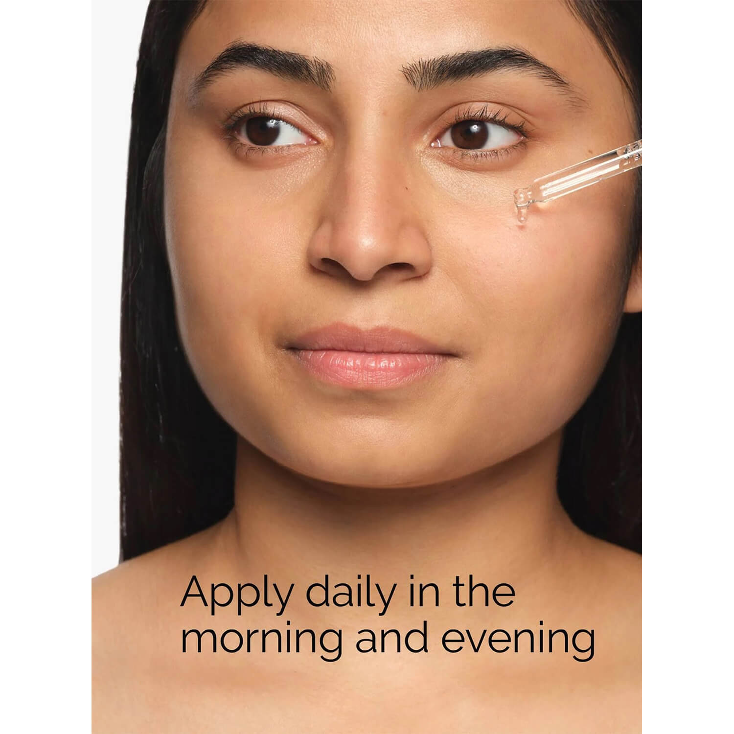 image showing Pakistani girl using the ordinary hyaluronic acid available at Heygirl.pk for delivery in Pakistan