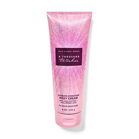 Shop bath and body works body cream in thousand wishes fragrance for her available at Heygirl.pk for delivery in Pakistan