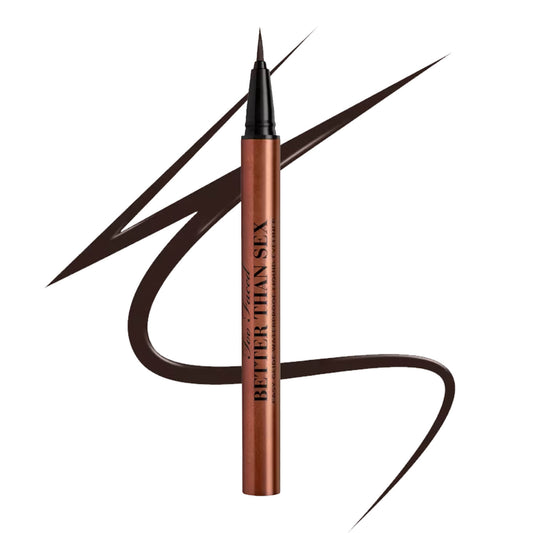 Shop Too Faced Better Than Sex Eyeliner for waterproof and smudge-proof line in chocolate brown shade available at Heygirl.pk for delivery in Pakistan.