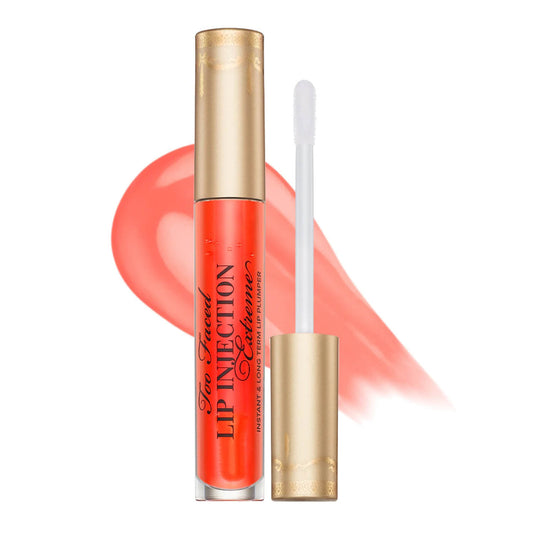 shop too faced cosmetics lip plumper gloss in tangerine shade available at heygirl.pk for delivery in Pakistan