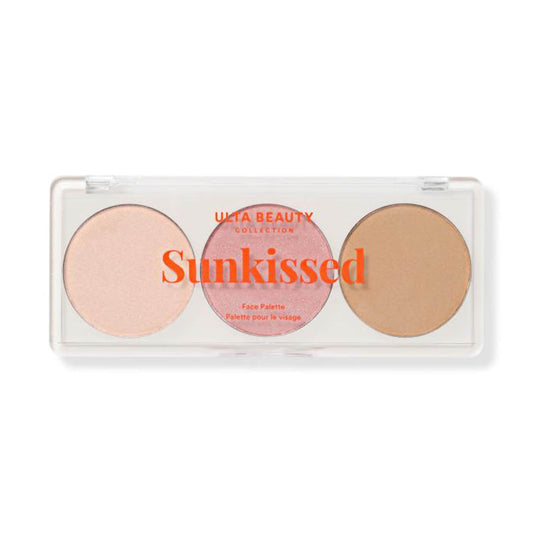 Ulta Beauty Sunkissed Mini Face Trio is a highlight, blush and bronzing palette available at Heygirl.pk in Pakistan