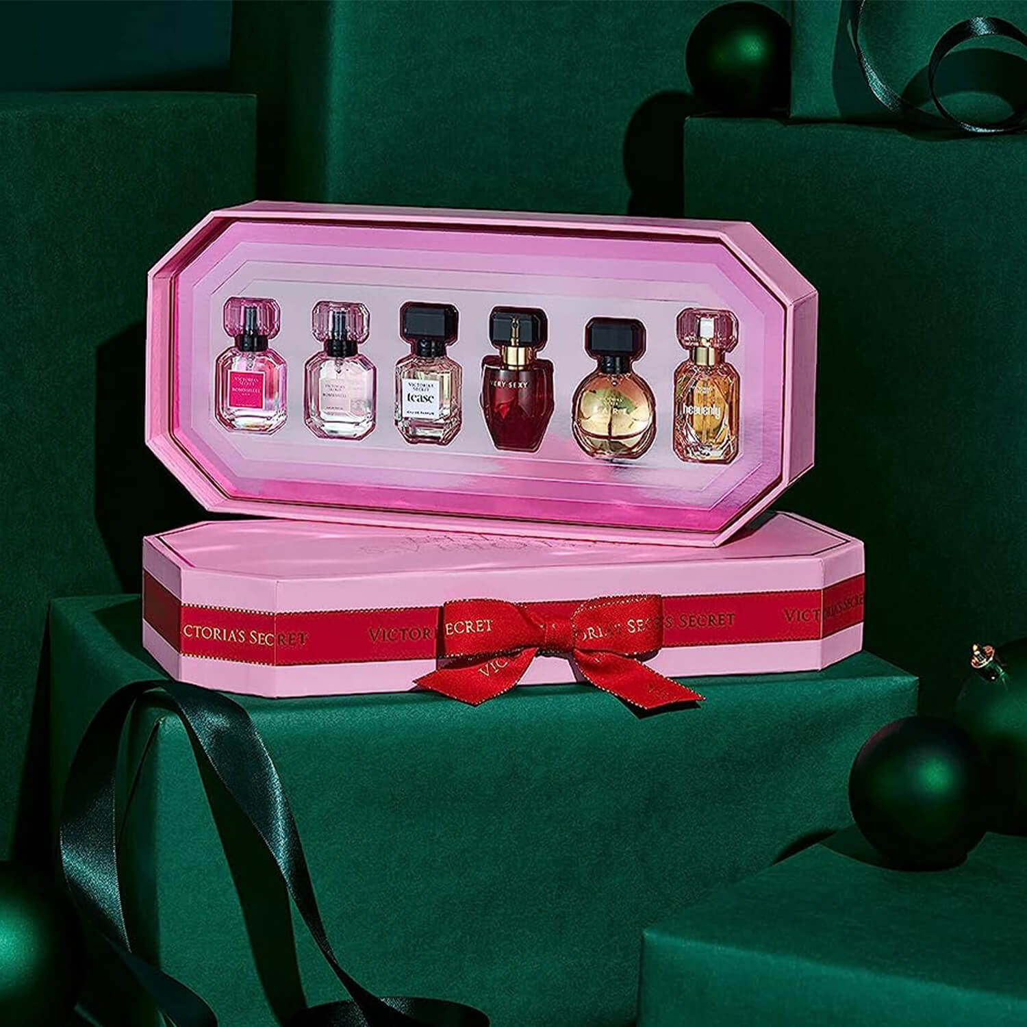 Shop victoria's secret mini perfumes gift set available at Heygirl.pk for delivery in Pakistan