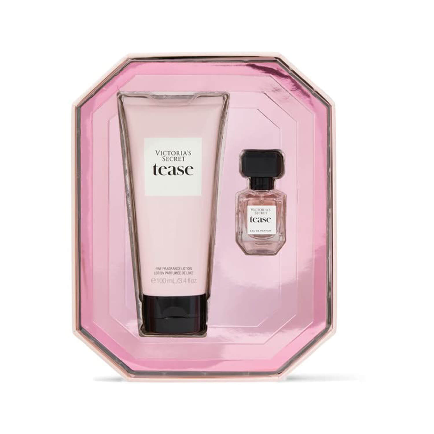 Shop 100% original Victoria's Secret Tease perfume and lotion duo gift set available at Heygirl.pk for delivery in Pakistan