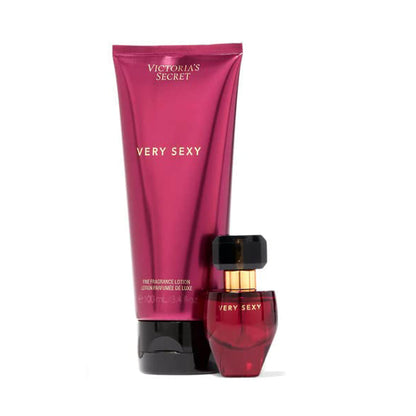 Shop 100% original Victoria's Secret Very sexy perfume and lotion duo gift set available at Heygirl.pk for delivery in Pakistan