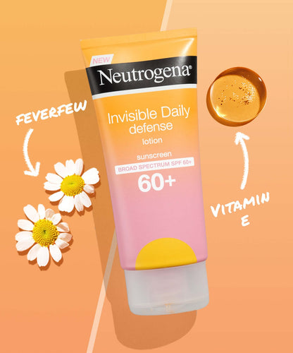 shop neutrogena Invisible Daily Defense Sunscreen Lotion SPF 60+ available at heygirl.pk for delivery in Pakistan