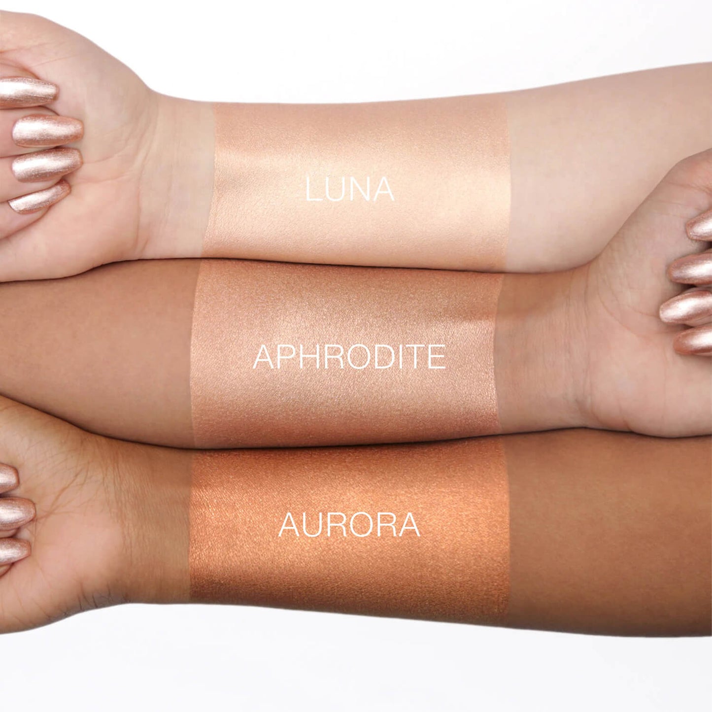 Huda Beauty All Over Body Highlighter swatch available at Heygirl.pk in Karachi, Lahore, Islamabad in Pakistan