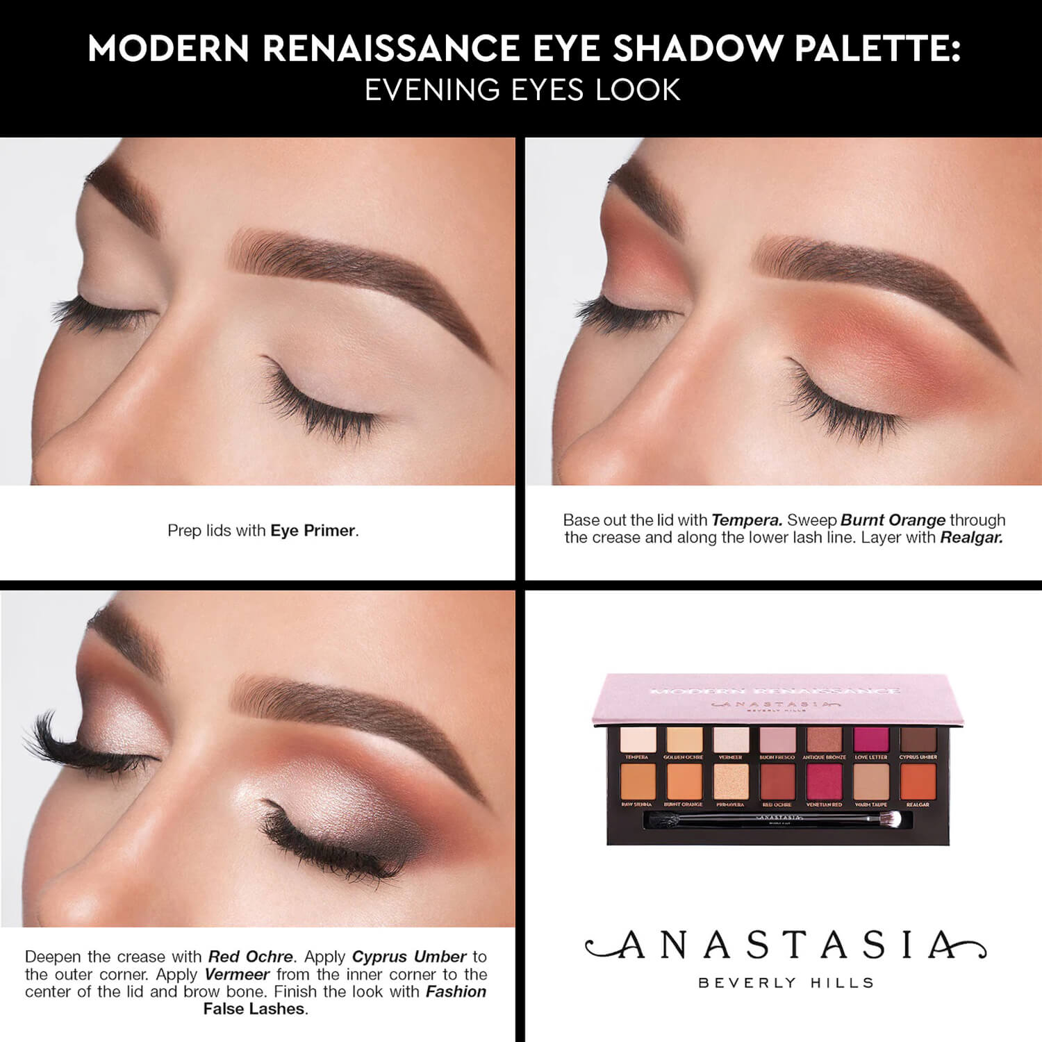 Anastasia Modern Renaissance Eye Shadow Palette available on Cash on Delivery in Karachi, Lahore, Islamabad, pakistan