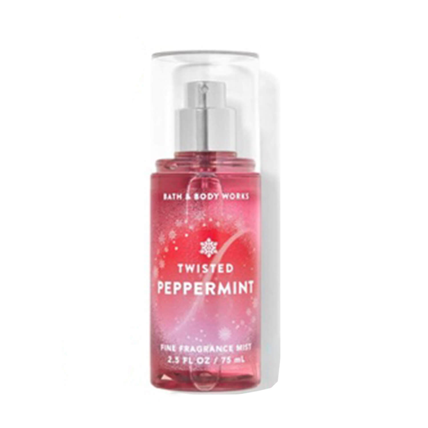 Shop Bath and Body Works travel size mist in twisted peppermint fragrance available at Heygirl.pk for delivery in Pakistan