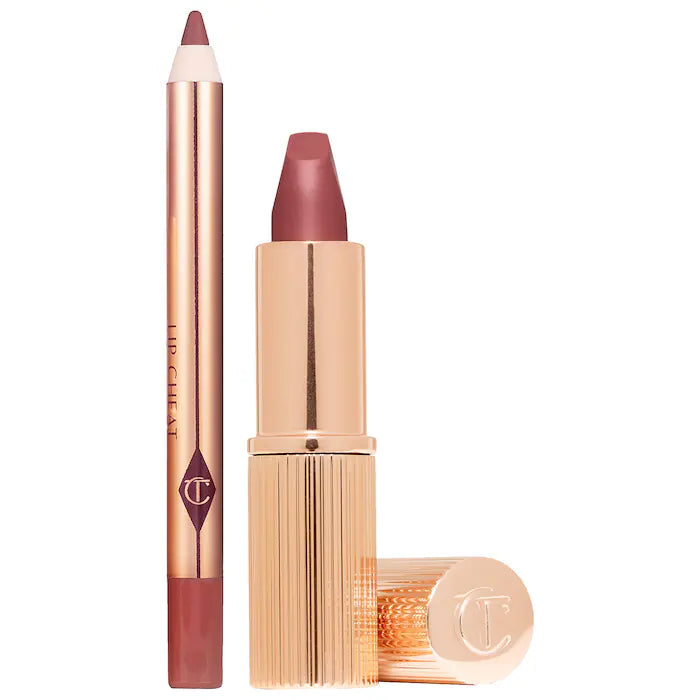 Shop Charlotte tilbury pillow talk medium lipstick and liner set available at Heygirl.pk for delivery in Pakistan