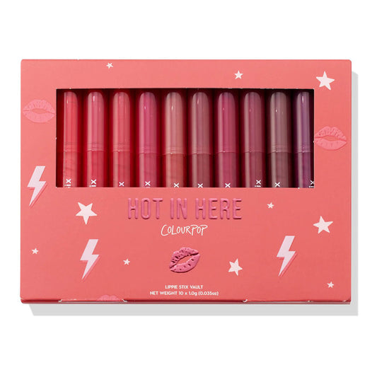Shop 100% original ColourPop Hot in Here Lippie Stix set available at Heygirl.pk for cash on delivery in Pakistan. 